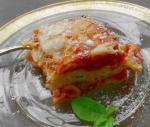 Italian Chef Flowers Lasagna Lasagne Dinner