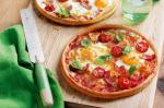 American Bacon And Egg Pizza Tarts Recipe Appetizer