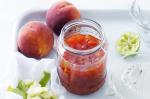 American Peach and Lime Conserve Recipe Dessert