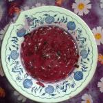 American Cottage with Red Beet Dressing Appetizer