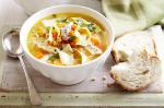 American Chicken Vegetable And Pasta Soup Recipe Appetizer