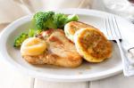 British Parsnip And Potato Patties With Grilled Pork Chops Recipe Appetizer