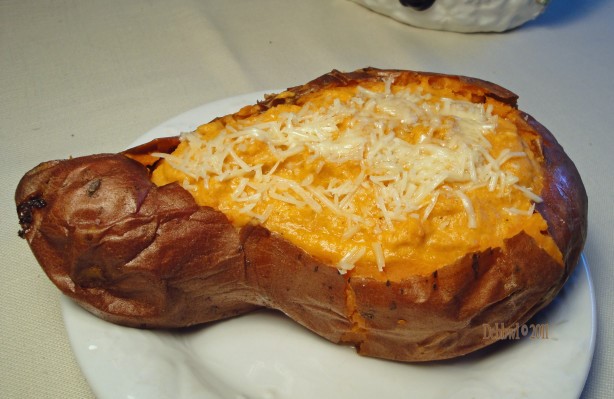 British Baked Stuffed Yams Dinner