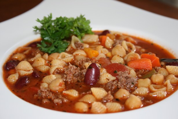 Italian Minestrone Macaroni Ii Dinner