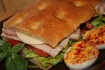 Italian Ciabatta Deli Sandwiches a Hearty Italianstyle Sandwich Appetizer