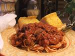 Italian Hearty Homemade Italian Spaghetti Sauce Appetizer