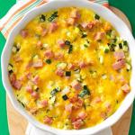 British Zucchini Ham Frittata Appetizer