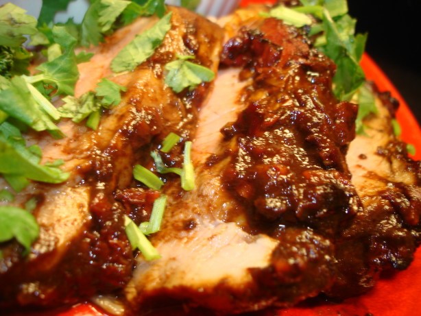 American Roast Pork Tenderloin With Sundried Tomatochipotle Rub Appetizer