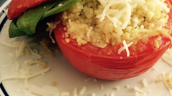 American Quick Stuffed Tomatoes Recipe Appetizer