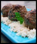 American Asian Meatballs With Sesame Lime Dipping Sauce Appetizer