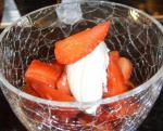 Italian Strawberries in Balsamico Dessert