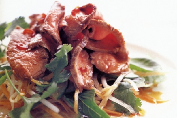 American Asian Lamb Salad Recipe Dinner