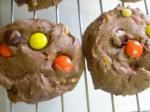 American Reeses Pieces in a Cookie Dinner