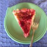 Toppled Raspberry Rhubarb Cake recipe
