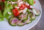 Danish Danish Cucumber Salad  Agurkesalat Appetizer