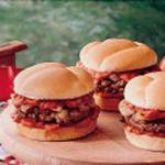 Italian Saucy Pizza Burgers 4 Appetizer