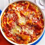 Italian Saucy Skillet Lasagna Appetizer