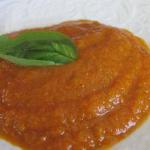 British Tasty Tomato Coulis Appetizer