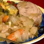 American Crock Pot Pork and Cabbage Dinner Dinner