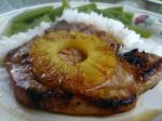 American Grilled Pineapple Pork Chops Dinner