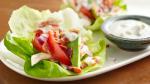 American Cobb Salad Lettuce Wraps Appetizer