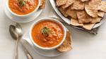 American Roasted Carrot and Tomatobasil Soup Appetizer