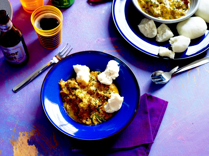 British Pounded Yam iyan Appetizer