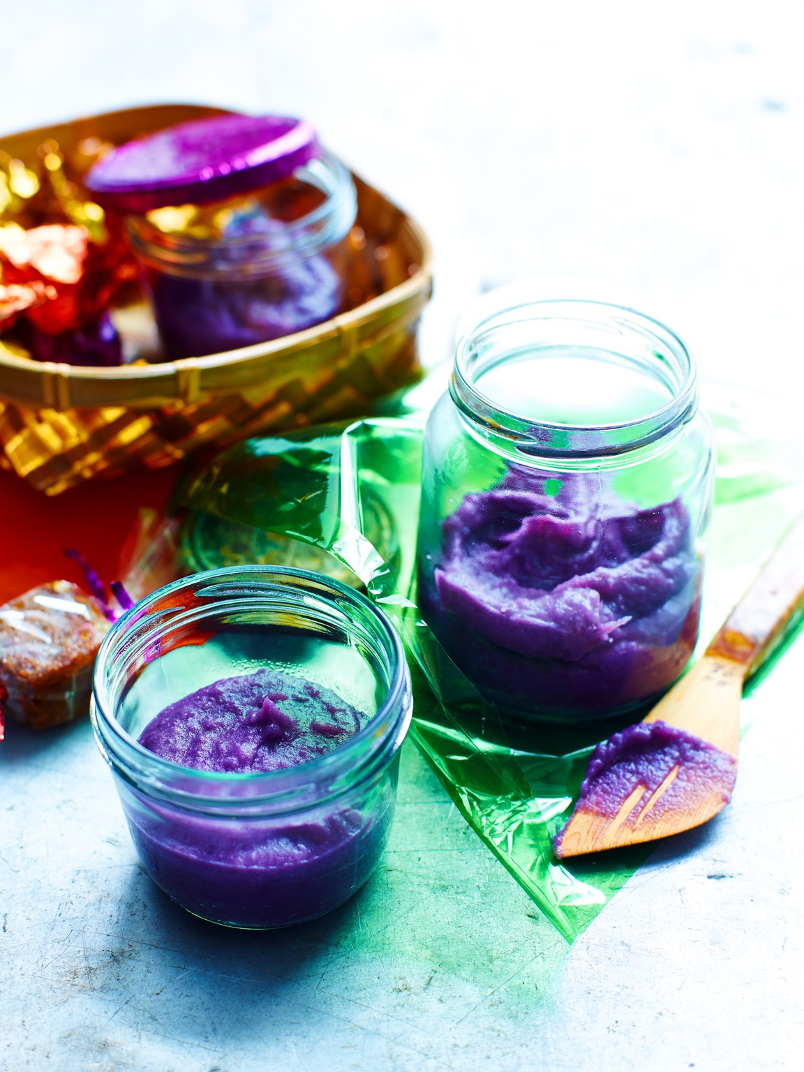 British Purple Yam Jam ube Halaya Appetizer