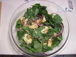 American Spinach and Roasted Cauliflower Salad Appetizer