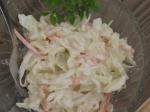 American Creamy Coleslaw 20 Appetizer