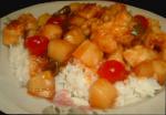 American My Version of Sweet and Sour Chicken Dinner