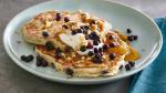 American Power Pancakes with Quinoa and Blueberries Breakfast