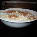American Porridge of Tapioca Dessert