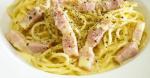 British Delicious Carbonara  Easy to Cook in a Bowl Dinner