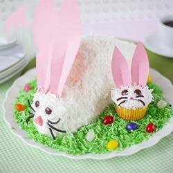 American Mamas Easier Easter Bunny Cake Dinner