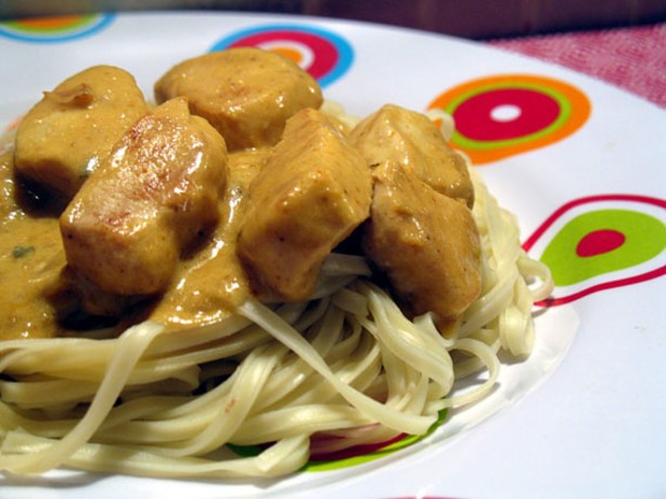 American Chicken in Peanut Curry Dinner