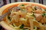 American Salmon Fettuccini 2 Appetizer