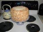 American Peninsula Grill Giant Coconut Layer Cake Breakfast