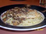 Canadian Baked Parmesan Fish With Pasta Appetizer