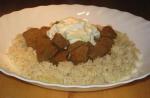 Canadian Lamb Curry With Fragrant Rice and Raita Dinner