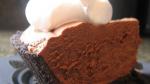 Rich Chocolate Truffle Pie Recipe recipe
