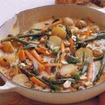Fricassee Creamy Vegetables recipe