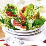 Spinach with Fresh Figs 2 recipe
