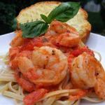 Canadian Shrimp with Garlic and Tomatoes Appetizer