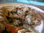 American Pilau or Pulao fragrant Rice Dinner