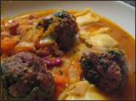 American Meatball Tortellini Stew Dinner