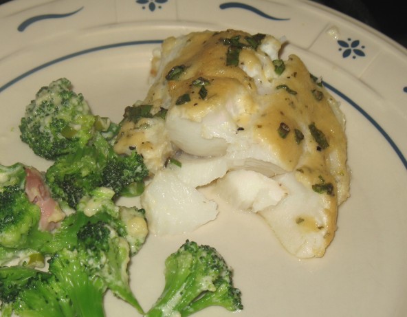 American Parmesan Baked Cod 1 Dinner