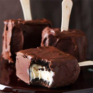 American Brownie Ice Cream Sandwiches Dessert