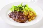 Canadian Grilled Steak With Lemon Pepper Potatoes Recipe Dinner
