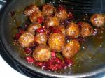 American Cranberry Glazed Meatballs 1 Dinner